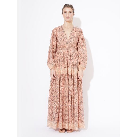 Ulla Johnson Althea Maxi Dress In Rose - Picture 2 of 15